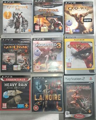 Giochi vari PS3 - god of war ed altri