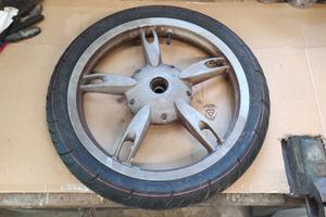 Ruota posteriore completa scarabeo 50 4t 2007