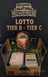 Lotto 80 carte Dinosaurs Tier B e Tier C