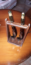 Bottiglie di vetro con Vinsanto a forma di pistola