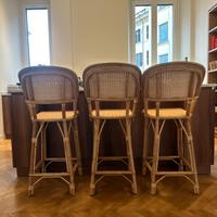 3 sgabelli Maison Drucker