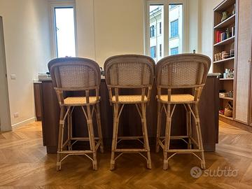 3 sgabelli Maison Drucker