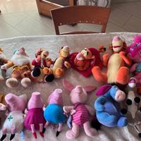 vari peluches disney