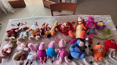 vari peluches disney
