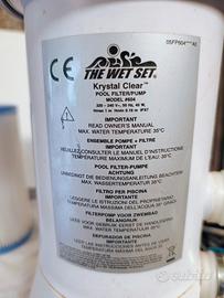 pompa filtro per piscina 