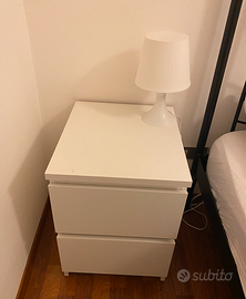 Comodino bianco IKEA