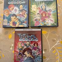 W.i.t.c.h. Disney dvd,volume 1-3-4 nuovi sigillati
