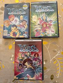 W.i.t.c.h. Disney dvd,volume 1-3-4 nuovi sigillati