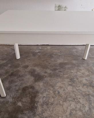 Tavolo da cucina/soggiorno bianco allungabile