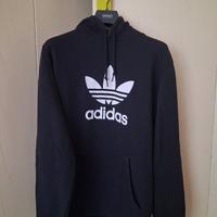 Felpa Adidas Originals nera con cappuccio (M)