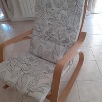 Sedia a dondolo ikea
