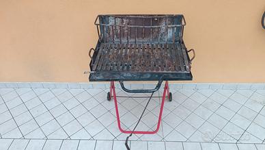 barbecue portatile a legna o carbone 