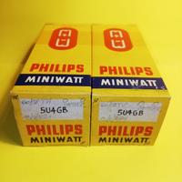 5U4GB COPPIA VALVOLE TERMOIONICHE NOS TESTATE