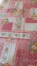 Grande taglio tessuto cotone.