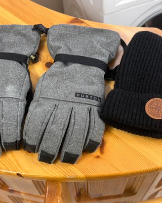 Guanti snowboard Burton originali termici