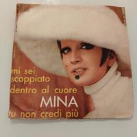 Disco Mina 45 giri