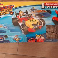 Pista Mickey Mouse fun race Topolino Paperino