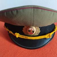 Cappello Polizia Bulgara periodo Unione Sovietica