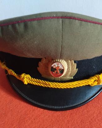 Cappello Polizia Bulgara periodo Unione Sovietica