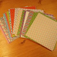 120 fogli carta per origami o scrapbook