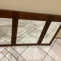 Specchio antico, con ante chiudibili