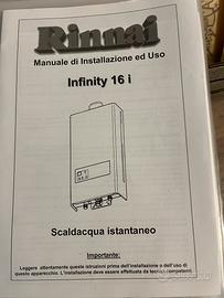 Scaldacaua istantaneo Rinnai infinitu 16i