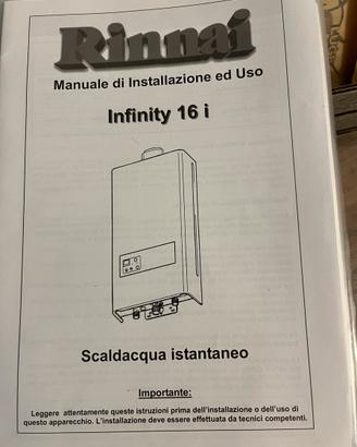 Scaldacaua istantaneo Rinnai infinitu 16i