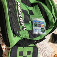 Zaino scuola minecraft