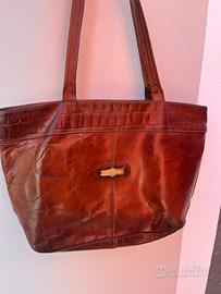 Borsa pelle vera
