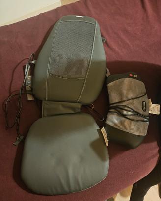 Sedile e cuscino per massaggi
