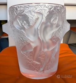 Vaso di cristallo Lalique Ganymede