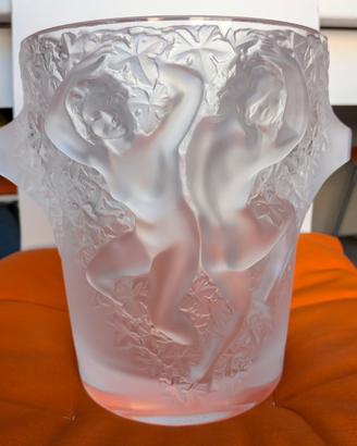 Vaso di cristallo Lalique Ganymede