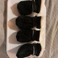 Protective Dog Shoes with Fleece Lining (Set of 4)