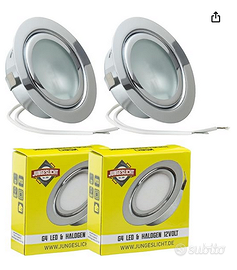 lampade alogene per mobili o cappa