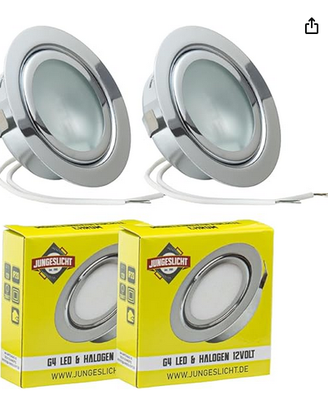 lampade alogene per mobili o cappa