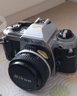 Nikon FG + obiettivo 35 mm