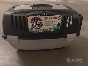 Trasportino nuovo per cani e gatti 10 - 12 kg