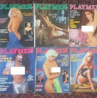 Lotto Playmen Moana Pozzi Carmen Russo P. Prati