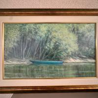 Quadro olio su tela Enrico Alberti