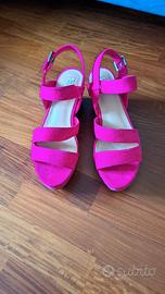 Sandali Bershka fucsia n. 39