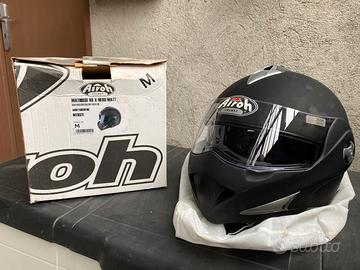 Casco Airoh Mathisse. Nero opaco. Taglia M