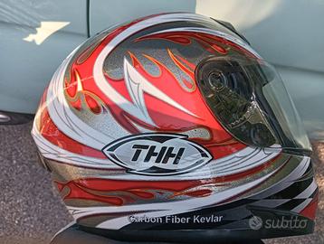 Casco integrale carbonio kevlar misura M
