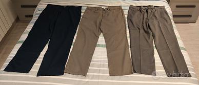Lotto 3 Pantaloni QUASI NUOVI Taglia 50