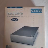 Hard disk esterno Lacie 500 GB