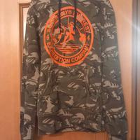 Felpa mimetica Superdry con cappuccio