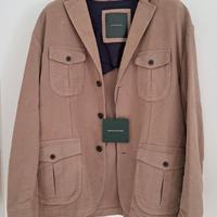 Giacca “field jacket” in cotone fustagno. Nuova.