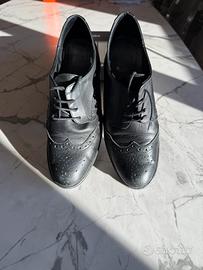 Scarpe eleganti donna in pelle nera n.39