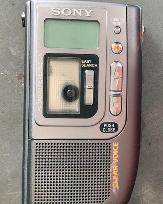 Registratore micro cassette Sony