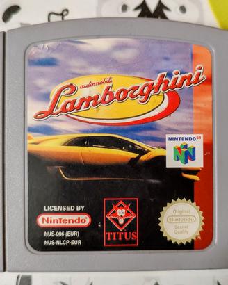 Gioco Lamborghini per Nintendo 64