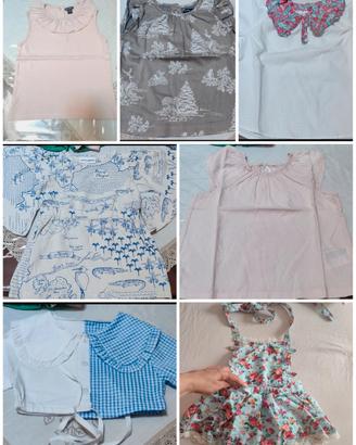 Maglie e vestiti bimba 80/86 cm